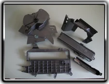 Interior and HVAC components, molded by PRD
